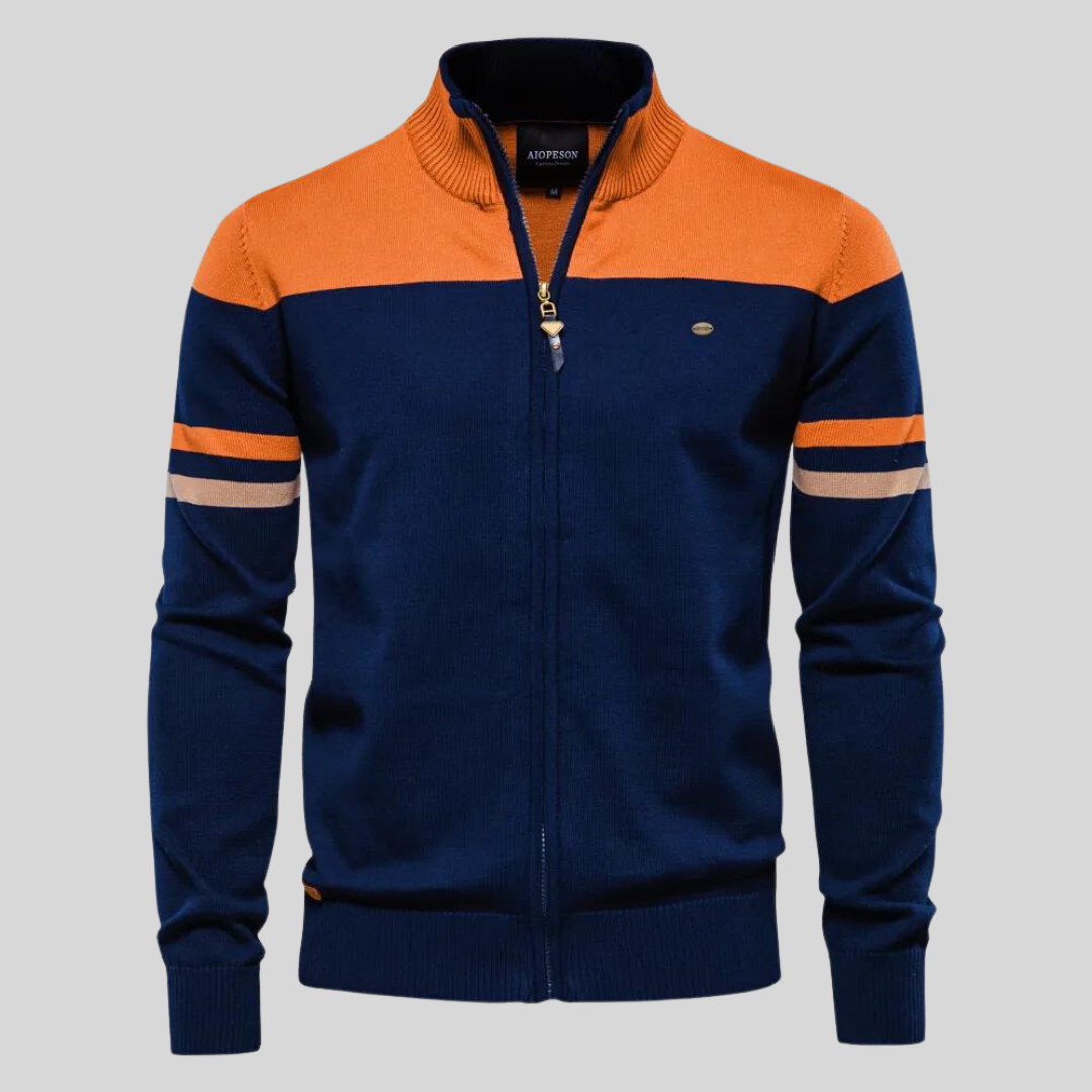 Beniamino | Gilet Luxe Rayé