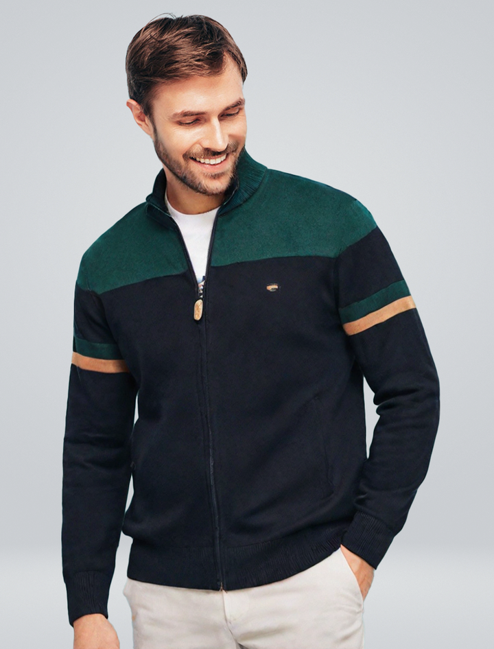 Beniamino | Gilet Luxe Rayé
