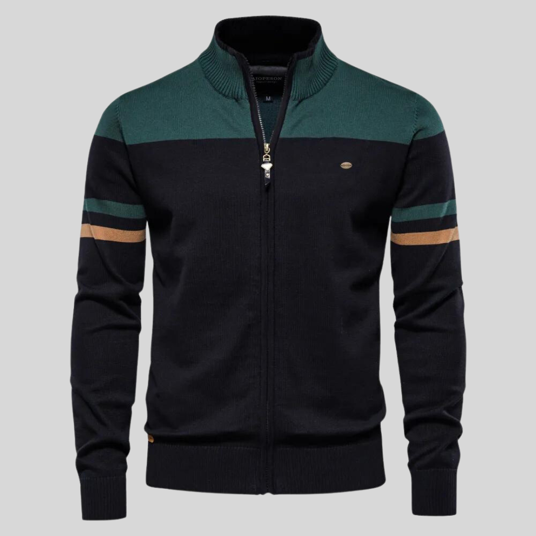 Beniamino | Gilet Luxe Rayé