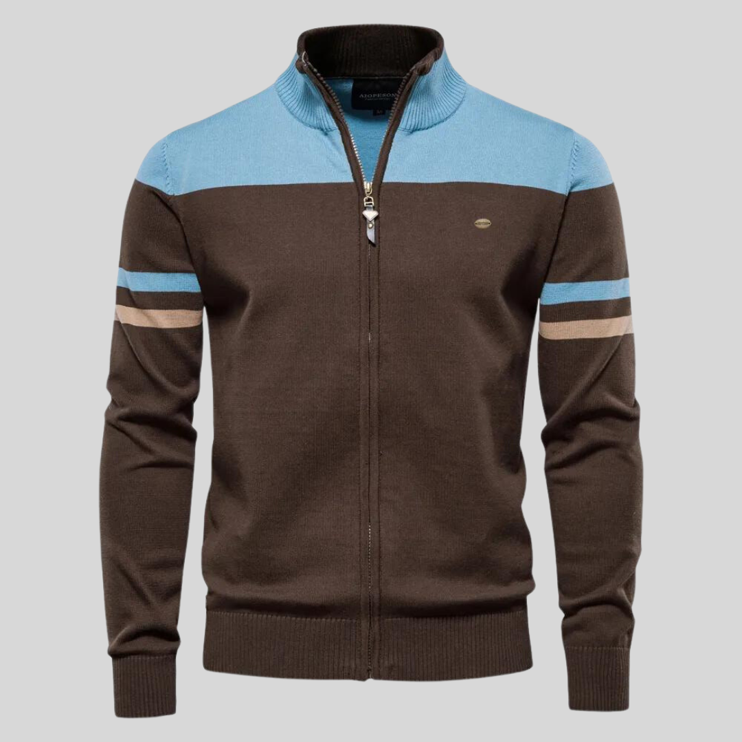 Beniamino | Gilet Luxe Rayé