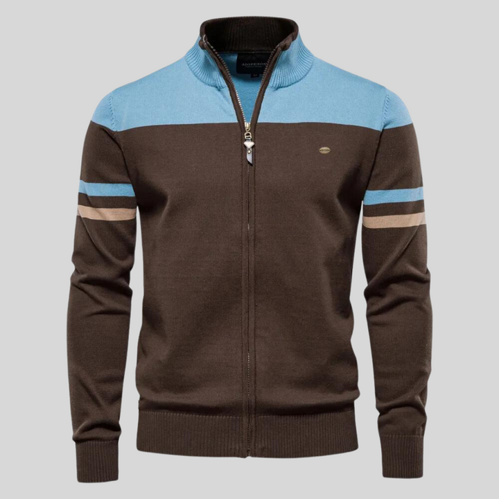 Beniamino | Gilet Luxe Rayé