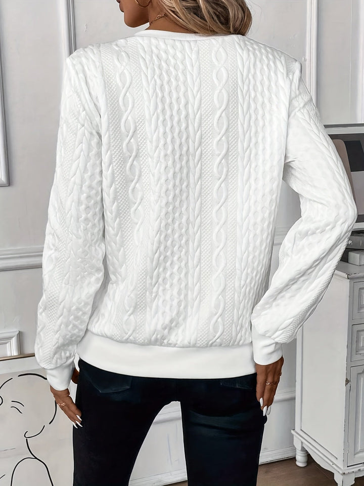 Gregoria | Maglione Elegante Tricotato